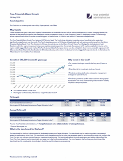 True Potential Allianz Growth Factsheet