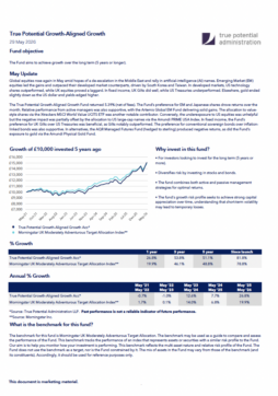 True Potential Growth-Aligned Growth Factsheet